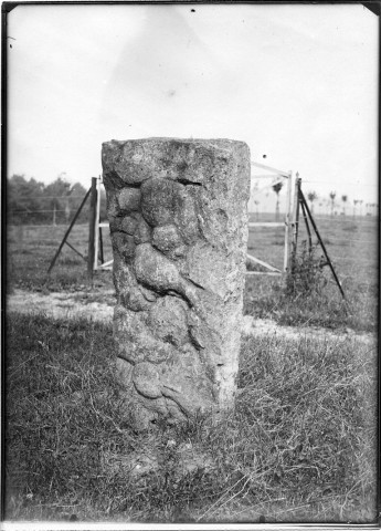 Menhir dit "La pierre bise" à Bavelincourt