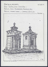 Briquemesnil : deux chapelles au cimetière - (Reproduction interdite sans autorisation - © Claude Piette)