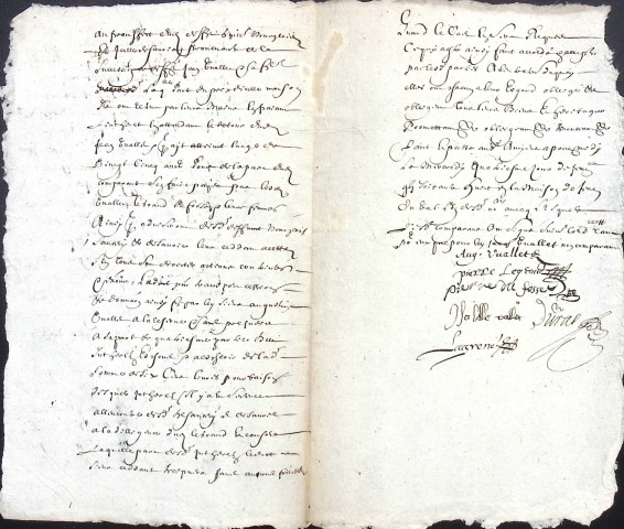 Etude de Me Jean Duval à Amiens (étude n°8). Minutes de l'année 1668