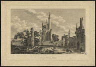 Ruines du château de Septmont, appartenant à Mr l'évêque de Soissons