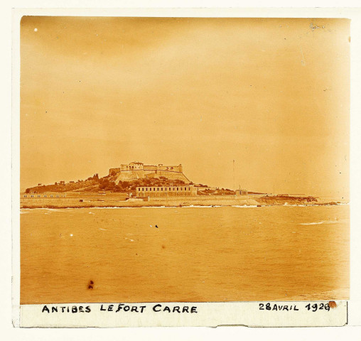 Antibes (Alpes-Maritimes). Le Fort Carré