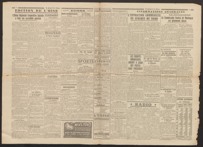 Le Progrès de la Somme, numéro 23159, 25 - 26 - 27 décembre 1943
