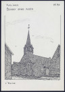 Boissy-sans-Avoir (Yvelines) : l'église - (Reproduction interdite sans autorisation - © Claude Piette)