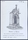 Hornoy-le-Bourg : chapelle funéraire dans la partie ancienne du cimetière - (Reproduction interdite sans autorisation - © Claude Piette)