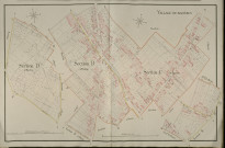 Plan du cadastre napoléonien - Rosières-en-Santerre (Rozières) : Village (Le), C3, D3 et D5