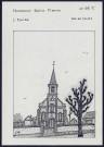 Nampont-Saint-Firmin (Pas-de-Calais) : l'église - (Reproduction interdite sans autorisation - © Claude Piette)