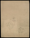 Plan du cadastre napoléonien - Quesne (Le) (Quesne) : tableau d'assemblage