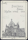 Doullens : l'église avant 1914 - (Reproduction interdite sans autorisation - © Claude Piette)