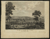Vue de la vallée de Saint-Félix, prise du Mont d'Arm. (Département de l'Oise)