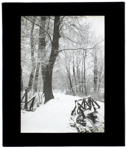 Effet de neige chemin de la Vieille Somme - février 1909