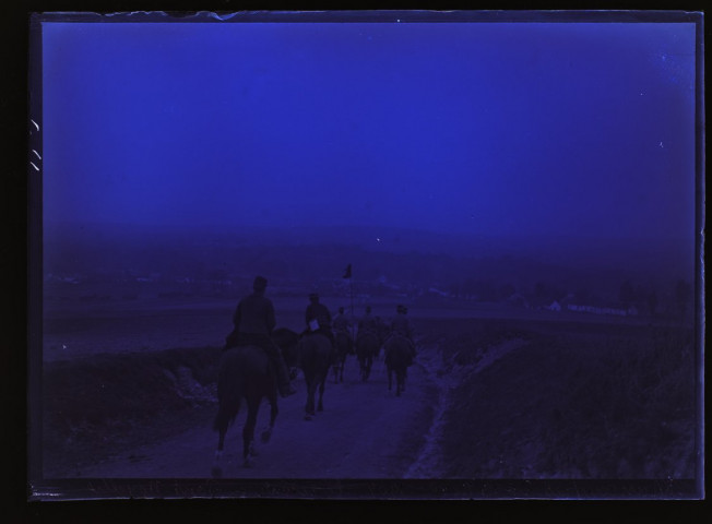 Manoeuvres du 13 novembre 1902 - le retour à Pont-Noyelles