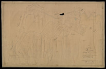 Plan du cadastre napoléonien - Mezerolles : Grands Champs (les), C