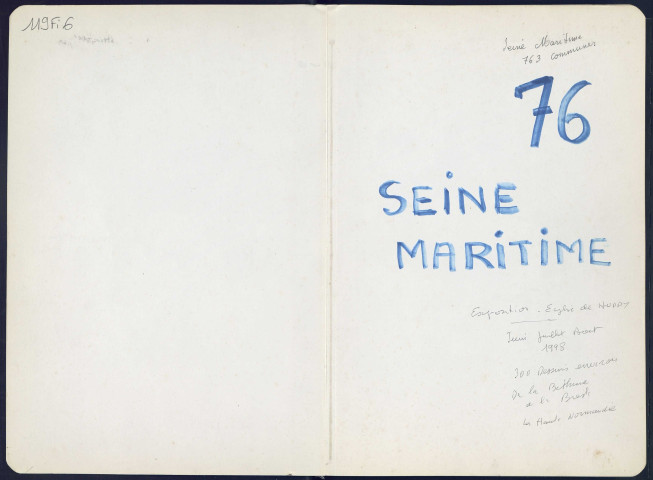 Indexation des dessins par commune pour le département de la Seine-Maritime. - Répertoire 6 : Allouville-Bellefosse à Yvetot