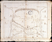 Plan du pays appelé Marquenterre en Ponthieu