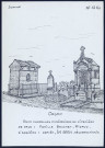 Cagny : deux chapelles funéraires au cimetière - (Reproduction interdite sans autorisation - © Claude Piette)