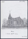 Amy (Oise) : l'église - (Reproduction interdite sans autorisation - © Claude Piette)