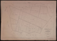 Plan du cadastre rénové - Méneslies : section ZA