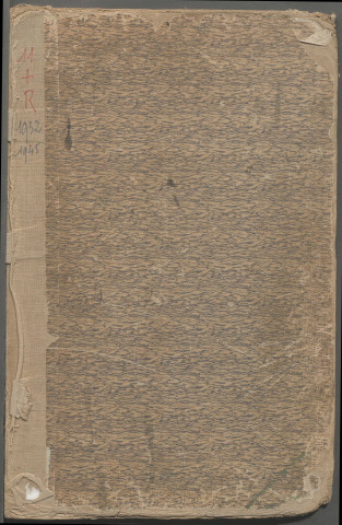 Table des successions et absences du bureau de Roisel