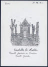 Vauchelles-lès-Authie : chapelle funéraire au cimetière. Famille Gosselin - (Reproduction interdite sans autorisation - © Claude Piette)