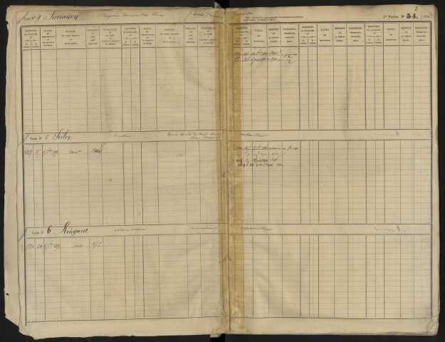 Répertoire des formalités hypothécaires, du 12/10/1889 au 27/01/1890, registre n° 350 (Abbeville)