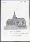 Acheux-en-Vimeu : église Sainte-Marie-Madeleine - (Reproduction interdite sans autorisation - © Claude Piette)