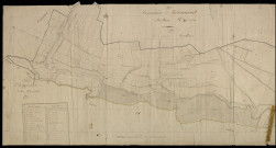 Plan du cadastre napoléonien - Gezaincourt : B