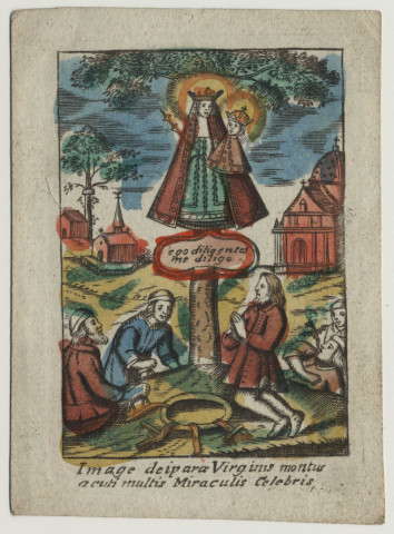 Image dei para Virginis montus acuti multis Miraculis Celebris - ego diligentes me diligo