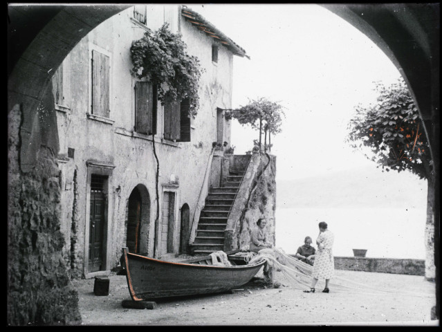 Scène de bords de mer