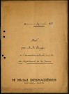Bail de location du 20 septembre 1935 par MM. Dreyfus à l'Association cultuelle israélite du département de la Somme (ACIS) pour un immeuble situé 12 rue du Cloître de la Barge à Amiens