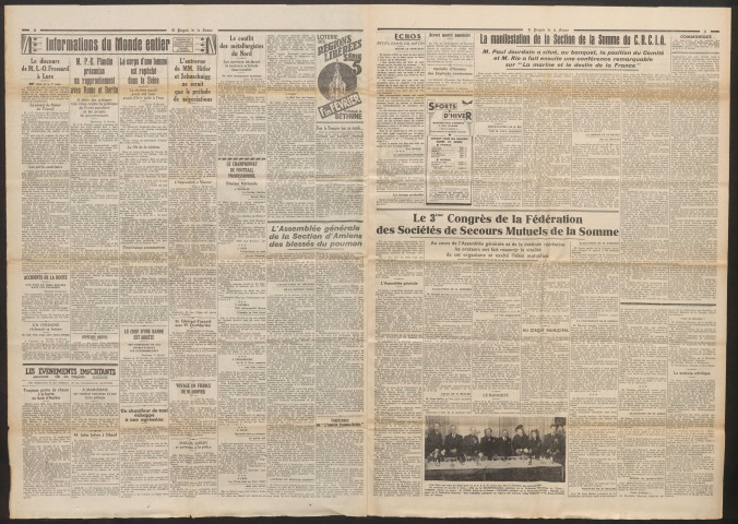 Le Progrès de la Somme, numéro 21334, 14 février 1938