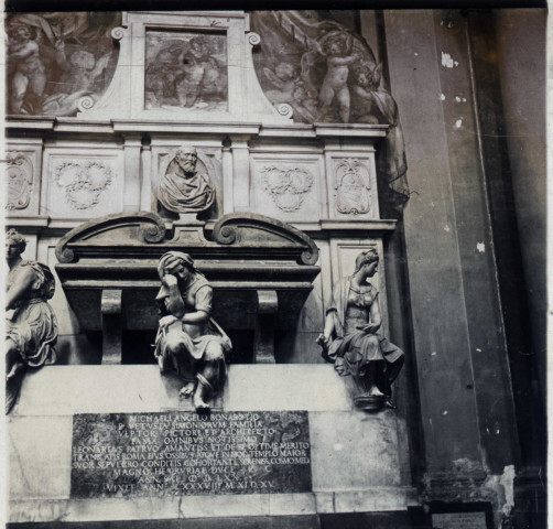 Florence - Tombeau de Michel Ange au Panthéon