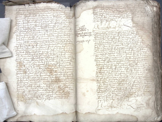 Etude de Me Jean Quignon à Amiens (étude n°22). Minutes de l'année 1580