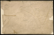 Plan du cadastre napoléonien - Doingt : Bois de Rocogne (Le) ; Flamicourt, A1 et C1