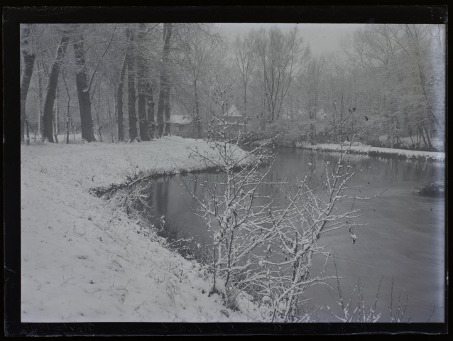 Effet de neige chemin de la vielle Somme - novembre 1905