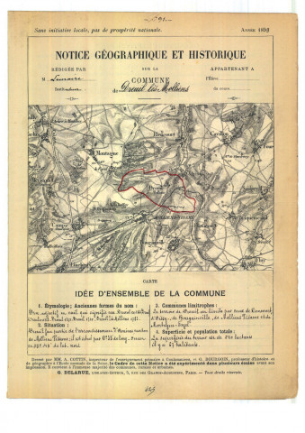 Molliens Dreuil (Dreuil-Les-Molliens) : notice historique et géographique sur la commune