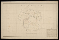 Plan du cadastre napoléonien - Bussus-Bussuel (Bussu) : tableau d'assemblage