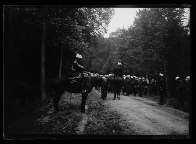 Manoeuvres de septembre 1902 - 51e de ligne à Loeuilly