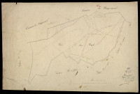 Plan du cadastre napoléonien - Fremontiers (Frémontier) : Bois d'en haut (Le), A1