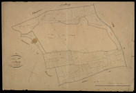 Plan du cadastre napoléonien - Metigny : A