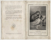 C'est ainsi que je vais mourir. Ô ma bonne Mère