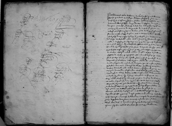 Etude de Me Noël Pezé à Amiens (étude n°13). Minutes des années 1629-1630