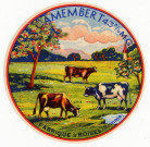 Camembert 45% M.G. - Fabriqué à Roisel (Somme)