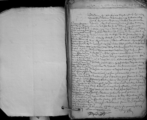 Etude de Me Philippe Depiennes à Amiens (étude n°1). Minutes de l'année 1645