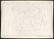 Plan du cadastre rénové - Varennes : section ZE