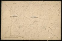Plan du cadastre napoléonien - Clery-sur-Somme (Cléry) : Plaine du Bois Madame (La), B2