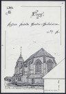 Fluy : église Sainte-Marie-Madeleine, Xve siècle - (Reproduction interdite sans autorisation - © Claude Piette)