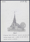 Boué (Aisne) : église Saint Nicolas - (Reproduction interdite sans autorisation - © Claude Piette)
