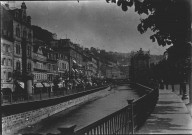 Karlovy Vary, Carlsbald / Karlsbald (République Tchèque). Mühlbrunn, Kolonade und Kreuzstrasse