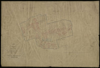 Plan du cadastre napoléonien - Thiepval : Village (Le), B2 (correspond à une partie développée de la section B1)