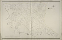 Plan du cadastre napoléonien - Rosières-en-Santerre (Rozières) : E